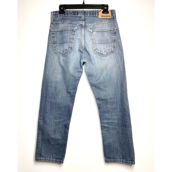 Levi’s Denizen 236 Regular Fit Straight Blue Jeans Dark Wash Mens Size 31 X 30 - Picture 2 of 3